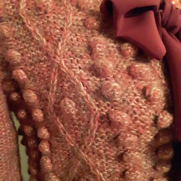 Vintage Pom Pom Cardigan Sweater - Picture 5 of 11